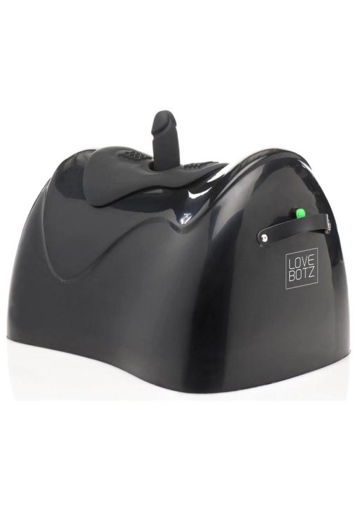 LoveBotz The Bucking Saddle Thrusting and Vibrating Sex Machine with Remote Control - Black
