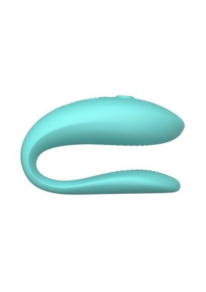 We-Vibe Sync Lite App Control Rechargeable Silicone Couples Vibrator - Aqua