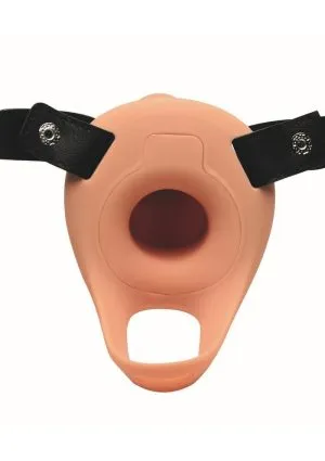 Size Matters 2 Erection Smooth Silicone Penis Sheath - Vanilla