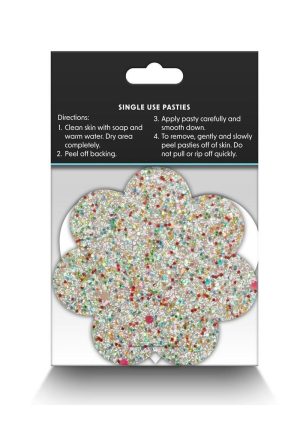 Pretty Pasties Heart and Flower Glow in the Dark - Multicolor