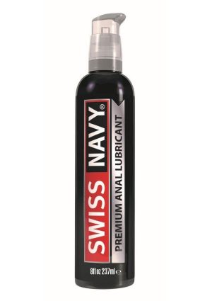 Swiss Navy Silicone Based Anal Lubricant 8oz/237ml