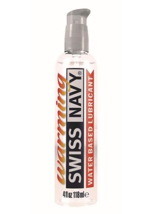 Swiss Navy Warming Water Based Lubricant 4oz/118ml