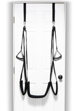 Bedroom Bliss Lover`s Door Swing - Black