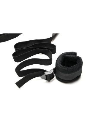 Bedroom Bliss Lover`s Bed Restraint System - Black