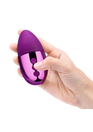 Le Wand Point Rechargeable Silicone Contoured Mini Massager - Cherry