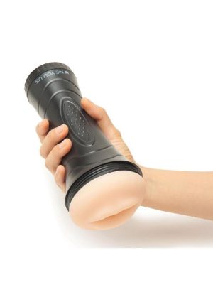 ME YOU US Ultrastroker V3 Masturbator - Mouth - Vanilla