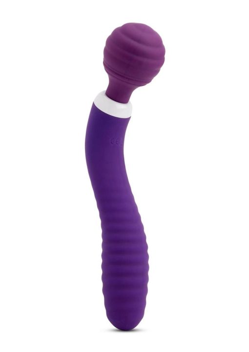 Nu Sensuelle Lolly Nubii Flexible Rechargeable Silicone Wand - Purple