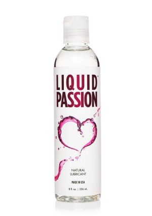 Liquid Passion Natural Water Based Lubricant 8oz