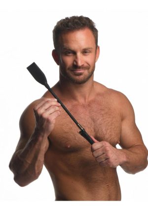 Master Series Stallion Riding Crop 18in - Black