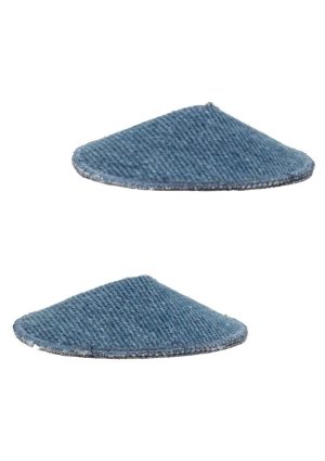 Ride `em Premium Denim Collection Round Pasties - Blue