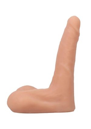 Signature Cocks Ultraskyn Lucas Frost Dildo with Removable Suction Cup 7in - Vanilla