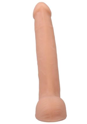 Signature Cocks Ultraskyn Oliver Flynn Dildo with Removable Suction Cup 10in - Vanilla