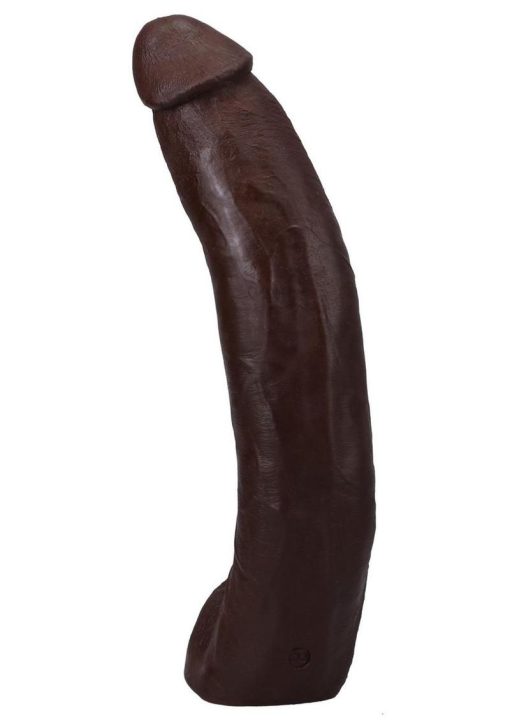 Signature Cocks Ultraskyn Dredd Dildo with Removable Suction Cup 13.5in - Chocolate