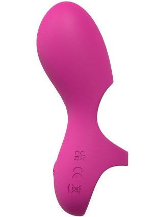 LoveLine Joy Rechargeable Silicone Finger Vibrator - Pink