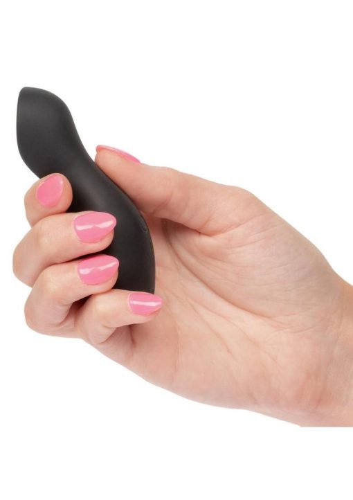 Boundless Perfect Curve Rechargeable Silicone Vibrator - Black