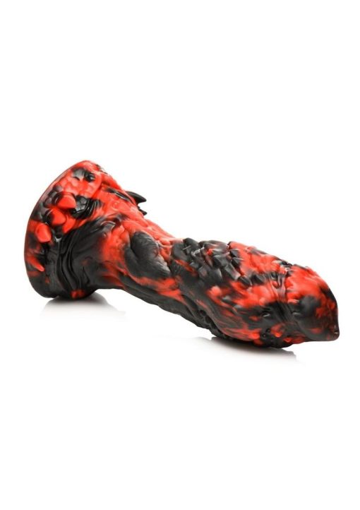 Creature Cocks Reaper Silicone Dildo - Red/Black