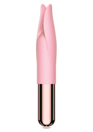 Goddess Tickled Pink Rechargeable Silicone Massager - Pink