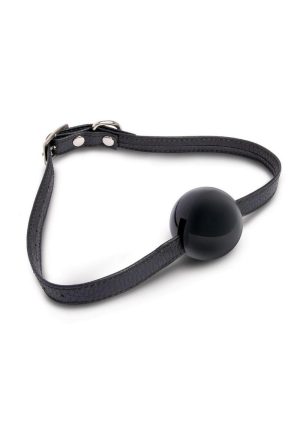 Lux Fetish Hogtie and Ball Gag Kit (7 Piece) - Black