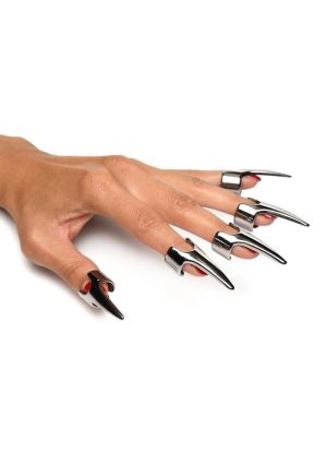 Master Series Clawed Sensation Stainless Steel Play Rings (5 Piece)