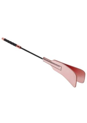 Sex and Mischief Brat Crop - Rose Gold/Black