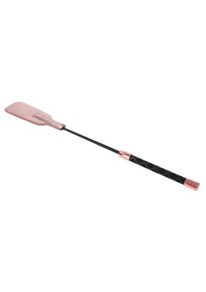 Sex and Mischief Brat Crop - Rose Gold/Black
