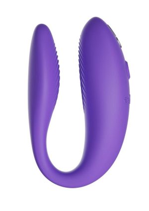 We-Vibe Sync Go App Control Rechargeable Silicone Couples Vibrator - Light Purple