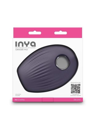 Inya Grinder Rechargeable Silicone Vibrator - Gray