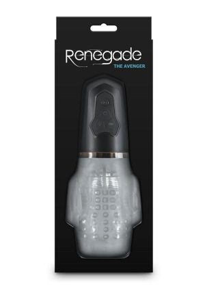 Renegade Avenger Rechargeable Mouth Stroker - Black