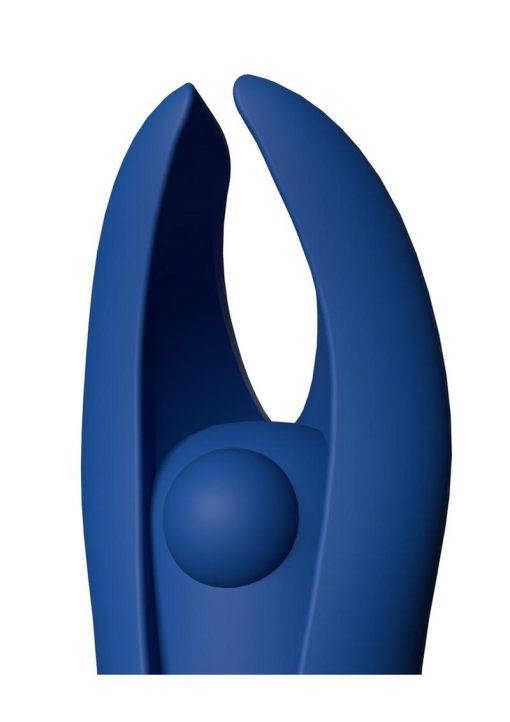 4T Demon Silicone Mini Clitoral Stimulating Vibrator - Blueberry