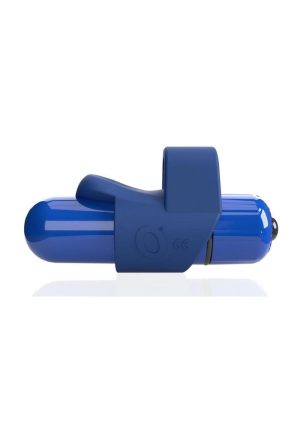 4T FingO Slim Finger Vibrator - Blueberry