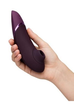Womanizer Next Rechargeable Silicone Clitoral Stimulator - Dark Purple