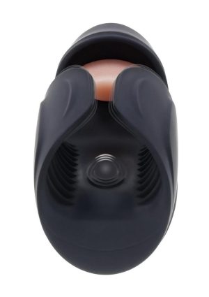 Zero Tolerance Lick the Tip Rechargeable Silicone Mouth Masturbator - Black