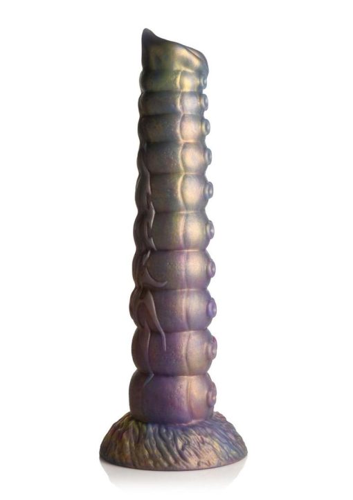 Creature Cocks Deep Invader Tentacle Ovipositor Silicone Dildo - Multicolor