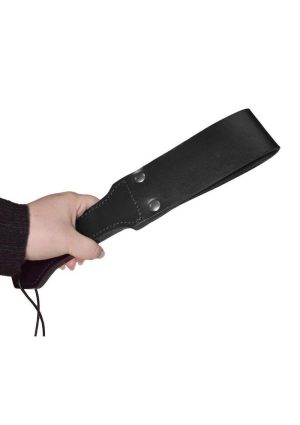 Prowler RED Leather Paddle - Small - Black