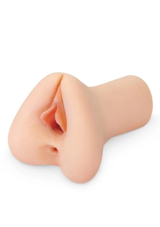 PDX Plus Pick Your Pleasure XL Stroker - Pussy and Ass - Vanilla