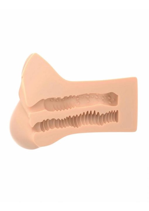 PDX Plus Pick Your Pleasure XL Stroker - Pussy and Ass - Vanilla