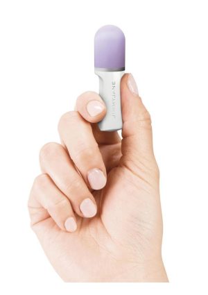 JimmyJane Hello Touch Pro Rechargeable Finger Massagers with Remote Control - Lavender/White