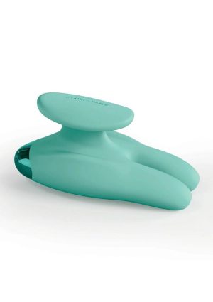 JimmyJane Form 2 Gripp Rechargeable Silicone Finger Massager - Teal
