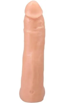 Signature Cocks Ultraskyn Dan Damage Dildo with Removable Suction Cup 10in - Vanilla