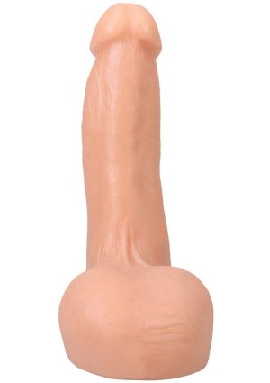 Signature Cocks Ultraskyn The Flesh Mechanic Dildo with Removable Suction Cup 8.5in - Vanilla