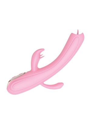 My Secret Fantasy Rechargeable Silicone Flickering Tongue Vibrator - Pink