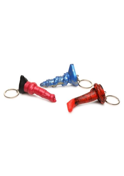 Hell-Hound and Lord Kraken Keychain Set (3 Piece) - Multicolor