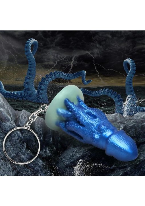 Creature Cocks Cocktopus Keychain - Blue