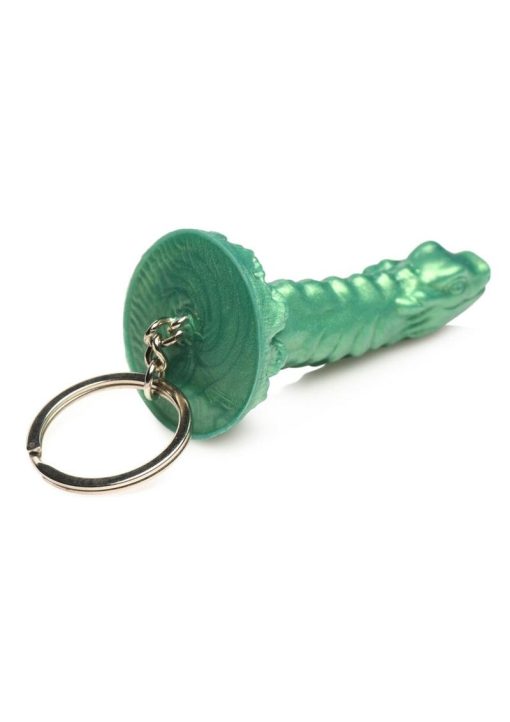 Creature Cocks Cockness Monster Keychain - Green