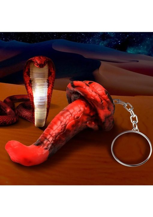 Creature Cocks King Cobra Keychain - Red