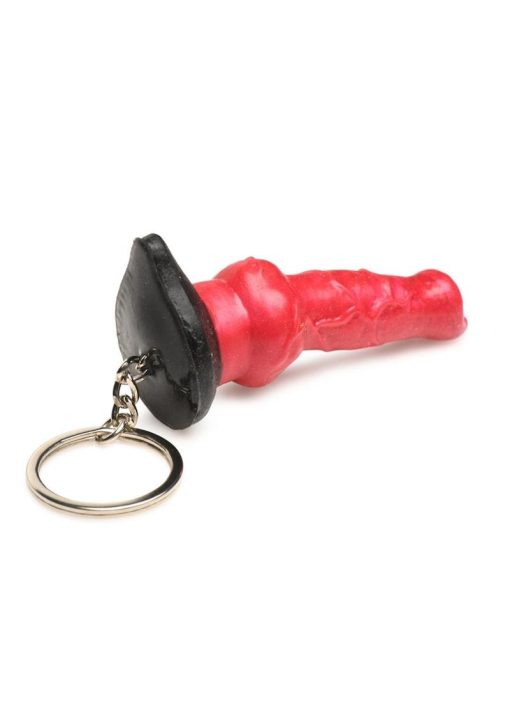 Creature Cocks Hell-Hound Keychain - Red