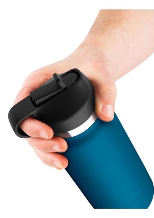 PDX Plus Fuck Flask Private Pleaser Pussy Stroker - Caramel/Blue