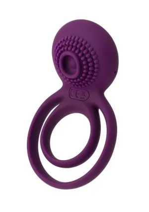 Svakom Tammy Silicone Rechargeable Clitoral Stimulator Couple`s Ring - Purple
