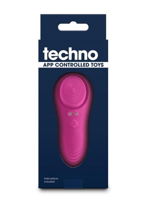 Techno Lucy Rechargeable Silicone App Compatible Panty Vibe - Magenta