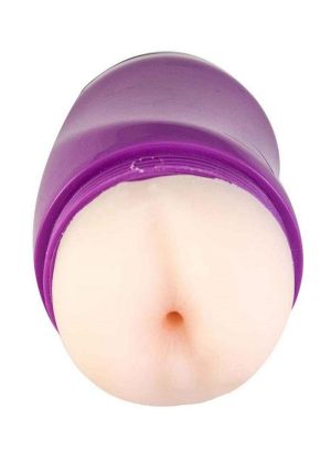 Delite Two Ways Vagina and Ass Masturbator - Vanilla/Blue